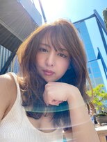 [桜井]デジタルパーマ前髪グレージュカラーイルミナカラー