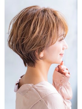 テイラー(Taylor) 【Taylor 】☆大宮 丸みショート×オレンジベージュ