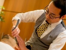 なんといってもシェービング＜理容室＞バーバー/メンズ