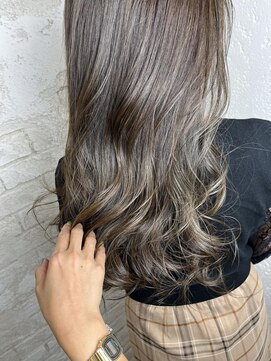 プライズ アイリス 池袋東口店(prize Iris) 白髪ぼかしハイライト池袋30代40代￥15400