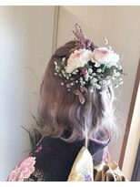 ヘアーアンドビューティー ルーツ(hair&beauty #roots) ボブアレンジ