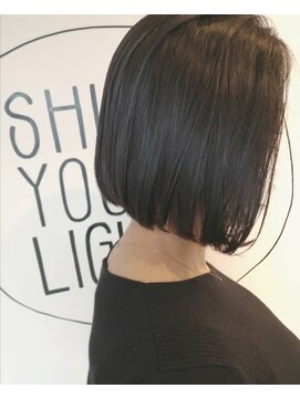 ヘアー ハウス オハナ(hair house ohana) ストレートボブ/インナーカラー