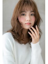 カバーヘア ブリス 北浦和(COVER HAIR bliss)&nbsp;小顔バレイヤージュ大人巻き鎖骨ミディアムT4北浦和20代30代40代