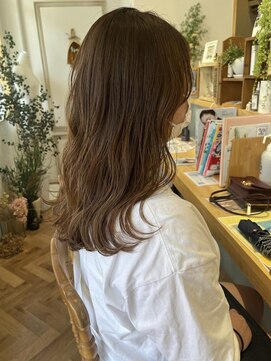 メルク(merc.) 【ベージュ×くびれミックス巻き】