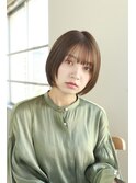 【目黒】　丸みボブ