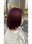 #黒髪#ボブルフ#ネビージュ#小顔#ワンレン