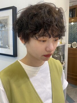 ロンド パルティール 大宮(Lond partir) 【神田安優奈】ダークアッシュ似合わせパーマ