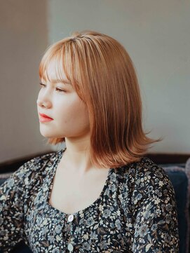 美容室 グローブ 船橋店(globe) 切りっぱなしボブ【船橋駅】