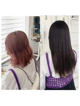 クラン ヘアーアンドスタジオ(CLAN hair & studio) 宜野湾店/clan/沖縄美容室/プルエクステ