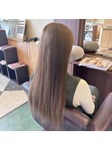 髪質改善ストレート