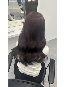 エトバイイオエ(et by ioe) 黒髪/ボブルフ/ネビージュ/小顔/ワンレン/髪質改善/グレージュ