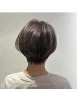 リュネッツ あざみ野店(lunettes)&nbsp;【白髪ぼかし】大人気グレージュ×骨格矯正ショートボブ