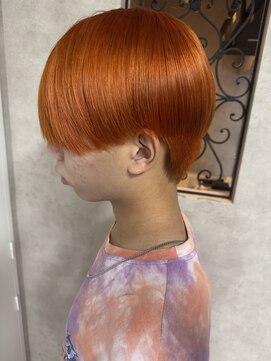 ルノン シェリー(LUNON cheliy) オレンジカラー/ダブルカラー/ハイトーン