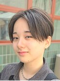 【SHARON原宿】ハンサムショート×ボーイッシュセンターパート