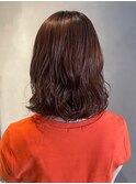 大人の色気パーマ クリスタルウェーブ 髪質改善Tr艶カラー
