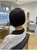 【福岡新宮】コンパクトにまとまる 黒髪ボブ 20代 30代 40代