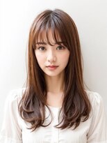 トゥーリ 甘木店(tuuli)&nbsp;くびれ艶レイヤーエモージュ前髪ピンクベージュマチルダボブ y