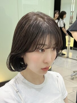 アピッシュ アオヤマ(apish AOYAMA) タンバルモリパーマ／韓国風パーマ/ボブパーマ/コテ巻きパーマ