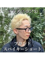 マージュ ギンザ(marju GINZA)&nbsp;ブロンドスパイキーショート