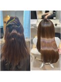 髪質改善縮毛矯正バイカルテトリートメント