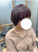 ◯ マッシュ　×   ショートボブ