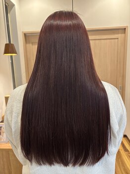 インディビジュアル(individual)の写真/お客様の髪の状態に合わせた商材選びで、ぷるんと潤う理想のうるツヤ髪が叶います☆