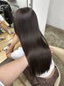 【しっかり伸ばす◎】ストレート＆カット ￥16800