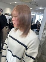 キング 高槻(K!ng) 縮毛矯正髪質改善ハイライトレイヤーカット枚方美容室エクステ