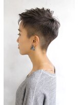 ロゼ 枚方(Rose)&nbsp;【ROSE】ベリーショート＿刈り上げ＿グレージュS