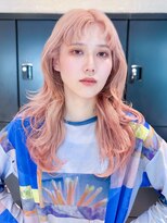 アルバム 銀座(ALBUM GINZA)&nbsp;韓国パステルピンク_F0838