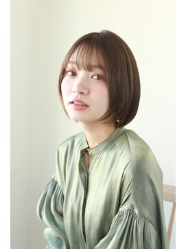 エクリフルール(equri fleur) 顔周りレイヤーボブ