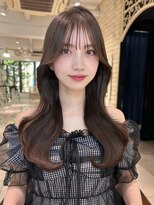 フォルテ 表参道店(FORTE)&nbsp;チョコブラウン/レイヤーカット/くびれ巻き/韓国ヘア/表参道