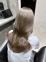 エースヘアー(A.hair)&nbsp;オリーブグレージュ/レイヤーカット/髪質改善トリートメント