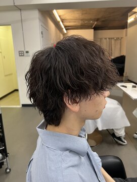 プルーブトウキョウ 渋谷(PROVE TOKYO) ゆるふわ無造作ツイストスパイラルメンズマッシュウルフ