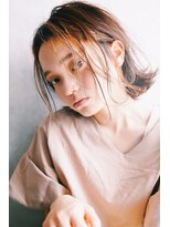 レターバイノベル(letter by novel)&nbsp;letter ~ミルクベージュ&束感ボブ