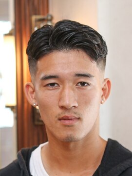 バーバーショップ ダリー(BARBERSHOP DALIE) メンズスキンフェードビジカジサイドパート