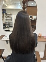 ルイ(ROUIS produced by LUCK 津田沼)&nbsp;オリーブグレージュ/オリーブ/暗髪/透明感カラー