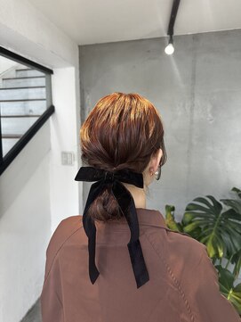 エムドットヘアーサロン(M. hair salon) お呼ばれヘア~お団子スタイル~