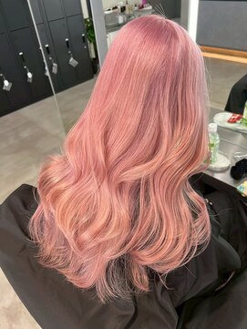 シェノン 表参道(CHAINON) 表参道/イメチェン/ピンクベージュ/アンブレラカラー/前髪/渋谷