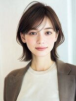 ルービック 難波(Rubik's)&nbsp;20代/30代/40代韓国レイヤーナチュラルパーマボブ