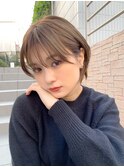 髪質改善/大人ガーリー/似合わせカット/ショートボブ前髪/仙台