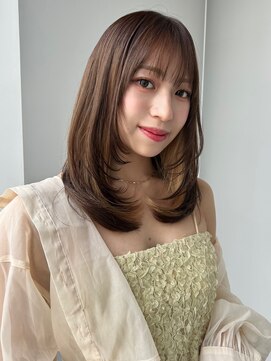 トリッカ シブヤ(TRICCA SHIBUYA) インナーカラー/デザインカラー/ワンカール/ストレートヘア/