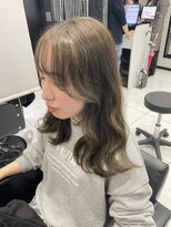 ヘアーデザイン ジェルム(Hair Design germe)&nbsp;透明感オリーブグレージュ #しのだスペシャル