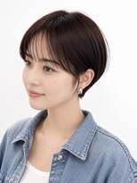 ウィールール 札幌店(WE RULE) 20代30代40代50代 耳掛け丸みショートボブ 上品印象