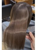 ストレートロングレイヤーミディアム髪質改善縮毛矯正