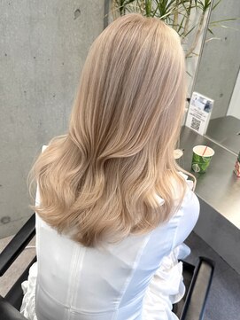 サンクマーケット 渋谷(cinq MARKET) 渋谷ミルクティーベージュハイトーンヘーゼルベージュ韓国