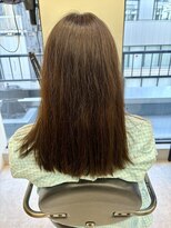 バッカ(BACCA) 髪質改善前のナチュラルロング