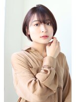 ヘアーアンドメイク エクリ 不動前店(Hair&Make equri)&nbsp;ナチュラルショートボブ