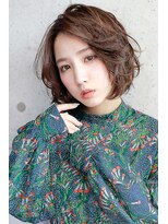 ラフィスヘアー パレス 宮崎店(La fith hair palace)&nbsp;【La fith】 大人可愛いひし形ショートボブ