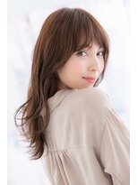 ヘアアンドビューティー ミック(Hair & Beauty miq)&nbsp;無造作パーマ＆ココアブラウンで…こなれレディb